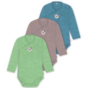 normani Rompertje/body  taupe / petrol / grasgroen