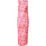 PIECES Jurk 'PCAlly'  rosa / rood