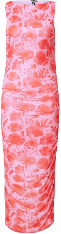 PIECES Jurk 'PCAlly'  rosa / rood