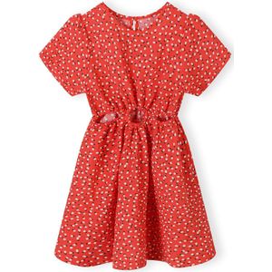 MINOTI Jurk  rood / zwart / wit