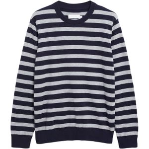 ARMEDANGELS - Trui - Blauw - Katoen - Lange Mouw