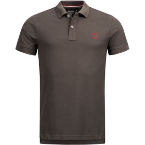 Shirt - Wadim - Effen - Jersey - Knoopsluiting - Kwartmouw