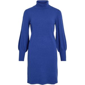 VILA Gebreide jurk 'VIKerry'  blauw