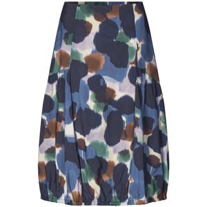 Masai Rok  blauw / marine / bruin / wit