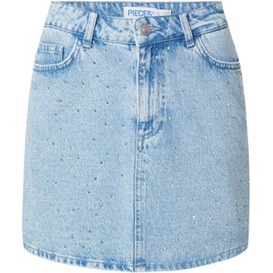 Pcnoel - Mini Denim Rok - Blauw - Spijkerrok