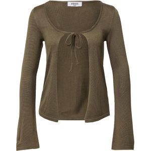 SHYX Gebreid vest  olijfgroen