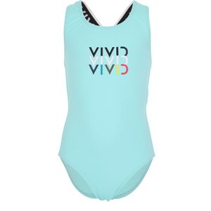 VIVID Badpak  lichtblauw / rood / zwart / wit