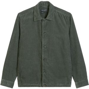 Regular fit corduroy jack van puur katoen