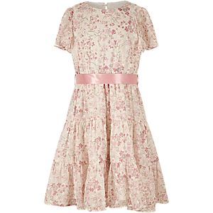 happy girls Jurk  gemengde kleuren / pink