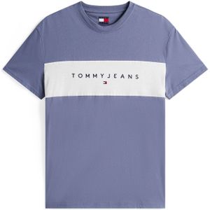 Tommy Jeans Shirt  navy / duifblauw / wit