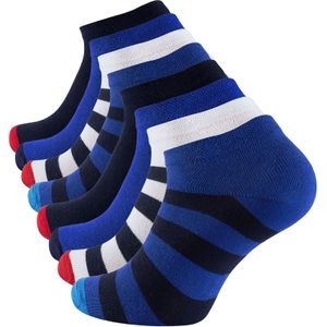 Vincent Creation Sokken  blauw / rood / zwart / wit