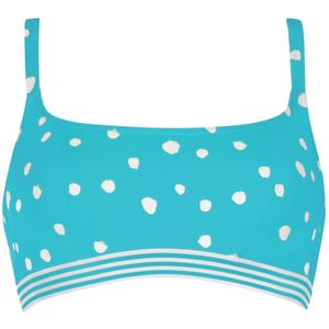 VIVID Bikinitop  turquoise / offwhite