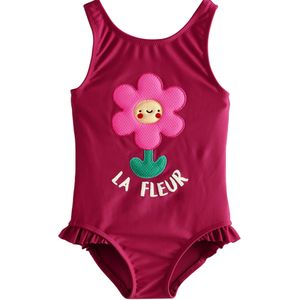 Next Badpak  groen / pink / bourgogne / wit