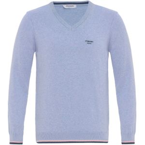 Moxx Paris Trui  nachtblauw / lichtblauw / lichtroze