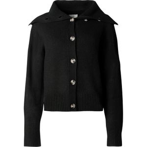 JDY Gebreid vest 'JDYSUPER'  zwart