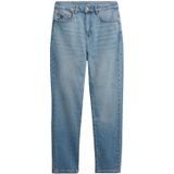 Superdry - Jeans - Blauw Denim - Regular Fit - High Waist