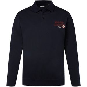 Men Plus Shirt  navy / bourgogne