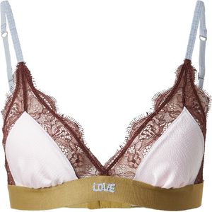 LOVE Stories BH  mosterd / magenta / pastelroze