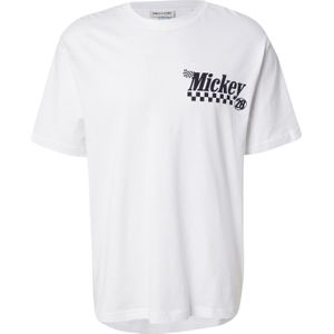 Only & Sons Shirt 'ONSMICKEY MOUSE'  zwart / wit