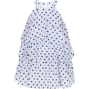 faina Jurk 'Fashion Look'  lichtblauw / zwart