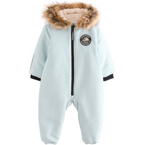 Superdry Overall 'Everest'  pastelblauw / lichtgrijs / zwart / wit