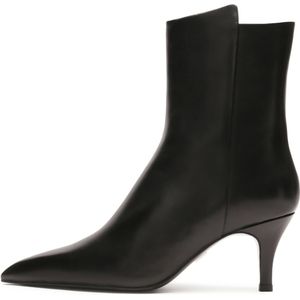 Kazar Enkellaarsjes  zwart