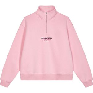OH APRIL Sweatshirt 'Georgia'  rosa / lichtroze / zwart