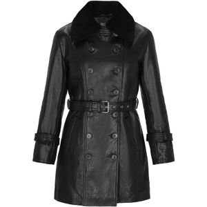 faina Tussenmantel  zwart