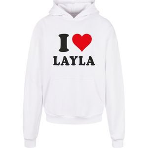 Sweatshirt 'I Love Layla'