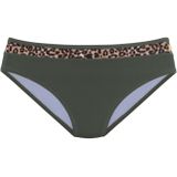 Lascana - Adelin - Bikinibroekje - Olijf/Luipaard - Recycling-Polyamide