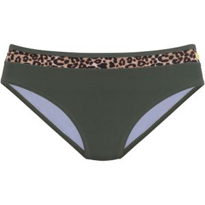Lascana - Adelin - Bikinibroekje - Olijf/Luipaard - Recycling-Polyamide