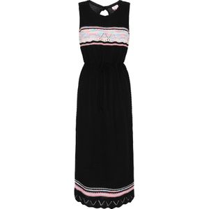 IZIA Gebreide jurk  lichtblauw / lichtroze / zwart / wit