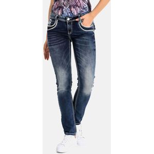 CIPO & BAXX - Jeans - Blauw - Heavy Washed - Regular Fit