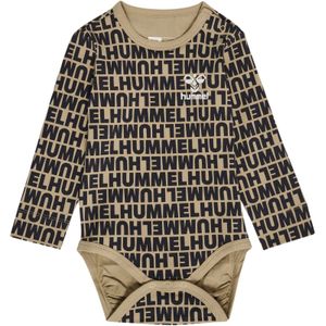 Hummel Rompertje/body  beige / bruin / wit