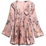 Superdry - W8011795a - Korte Jurk - Met Lange Mouwen