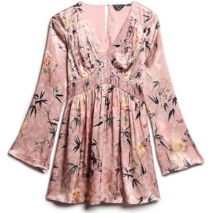 Superdry - W8011795a - Korte Jurk - Met Lange Mouwen