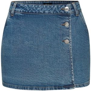 Buffalo - Broekrok - Blue Washed - Aansluitend - Rechte Boord