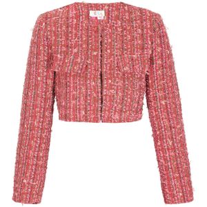 IZIA Tussenjas  gemengde kleuren / pink