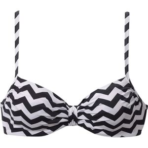 LASCANA Bikinitop 'Grace'  zwart / wit