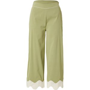 Katy Perry exclusive for ABOUT YOU Broek 'Nora'  beige / groen