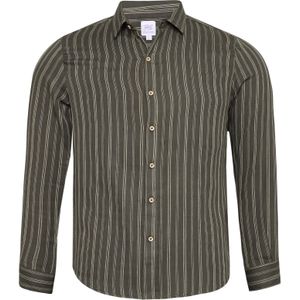 Campus Sutra Overhemd 'Tirzah'  jade groen / wit