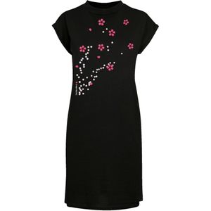 F4NT4STIC Jurk  pink / zwart / wit