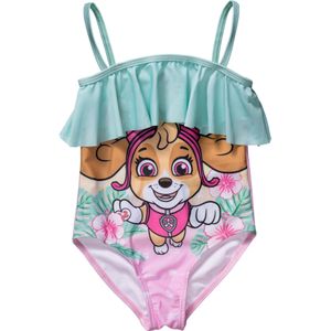 PAW Patrol Badpak 'Paw Patrol'  turquoise / lichtbruin / lichtroze / wit