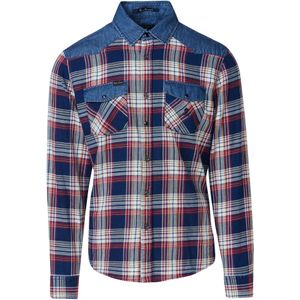 KOROSHI Overhemd  navy / rood / wit