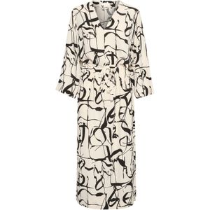 InWear Jurk 'Pailey'  zwart / wit