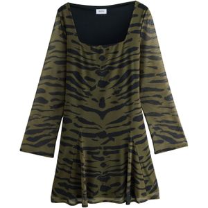 Next Jurk  olijfgroen / zwart