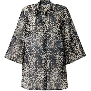 Angel of Style Blouse  lichtgrijs / zwart