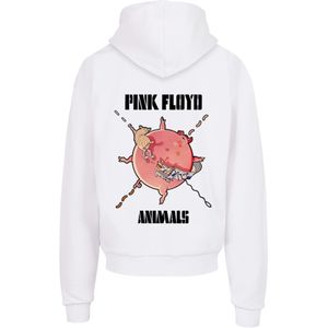 F4NT4STIC Sweatshirt 'Pink Floyd Fat Pig ANIMALS'  bruin / pink / zwart / wit