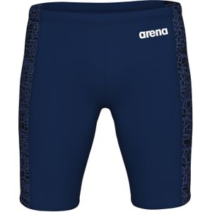 ARENA Zwembroek 'Snakeskin Jammer'  marine / indigo / wit