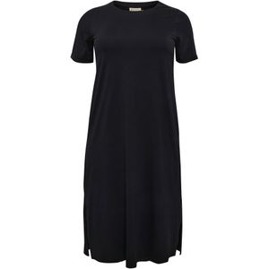 KAFFE CURVE Jurk 'Caline'  zwart